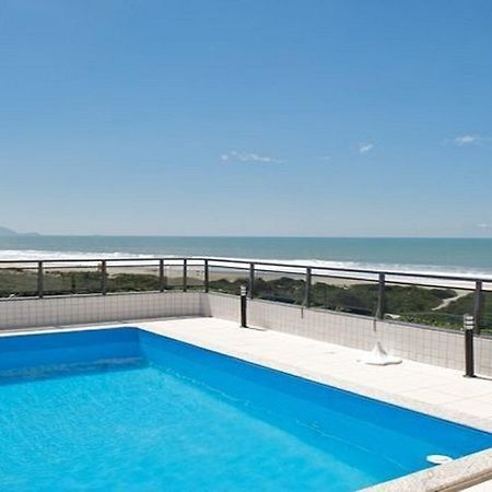Linda Cobertura Frente Mar Com Piscina Privativa E Pe Na Areia! Apartment Florianópolis Exterior foto