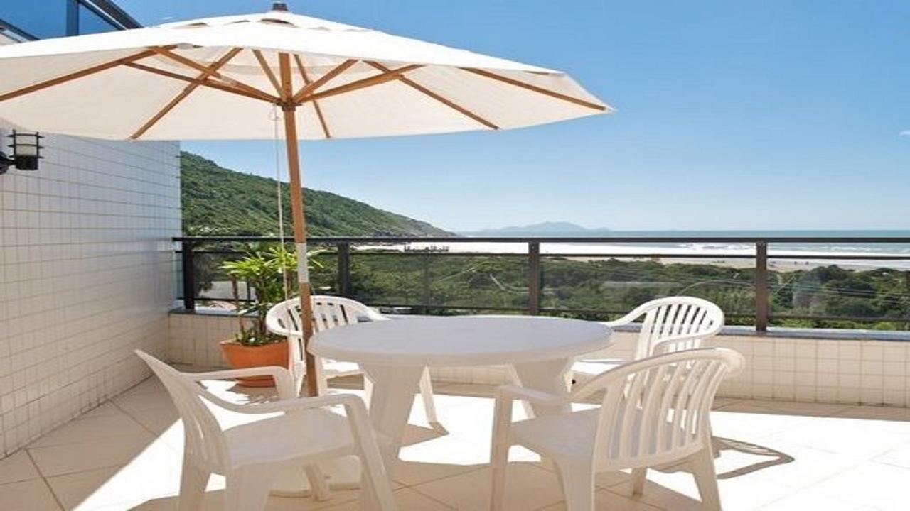 Linda Cobertura Frente Mar Com Piscina Privativa E Pe Na Areia! Apartment Florianópolis Exterior foto